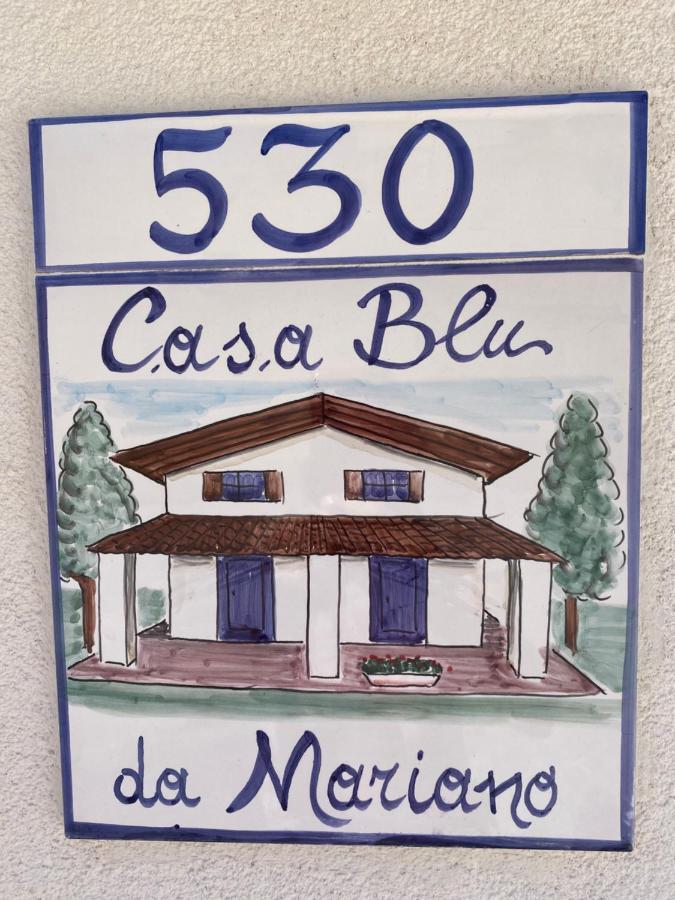 Villa Casa Blu Da Mariano Marsala Exterior foto